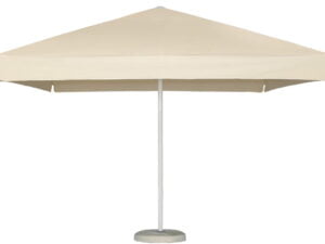 3 metrowy kwadratowy parasol BARBADOS na podstawie betonowej