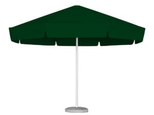 Rodos parasol ogrodowy o rozmiarze 4 metrów - RODOS kolor zielony